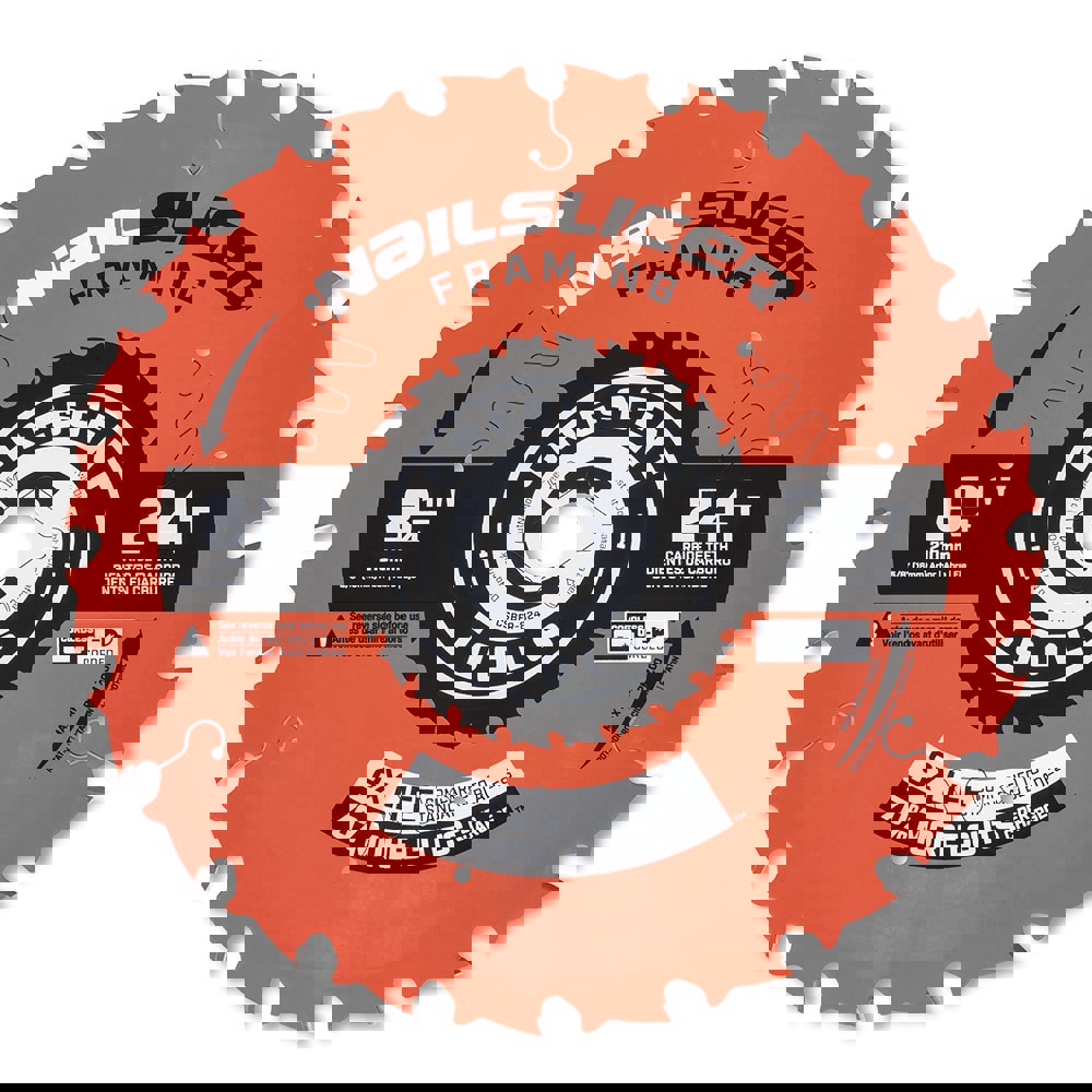 Wet & Dry Cut Saw Blade: 8-1/4